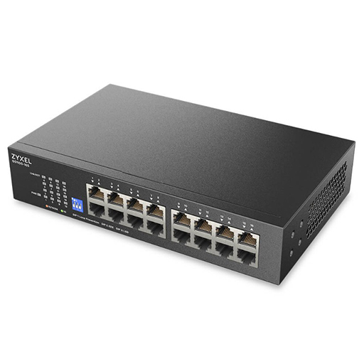 You Recently Viewed Zyxel GS1100-16S-GB0101F unmanaged Switch 16 x Gigabit Ethernet rack-mountable desktop Image