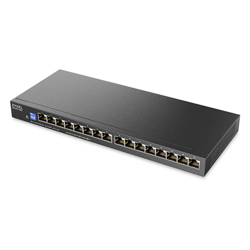 You Recently Viewed Zyxel GS1100-16ES-GB0101F Slimline 16 port Gigabit - DIP selector Unmanaged Switch Image