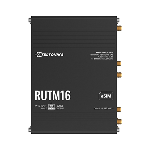 You Recently Viewed Teltonika RUTM16 Cellular network router LTE Wi-Fi 5 1x WAN 4x LAN SIM DNS over HTTPS GPS Image