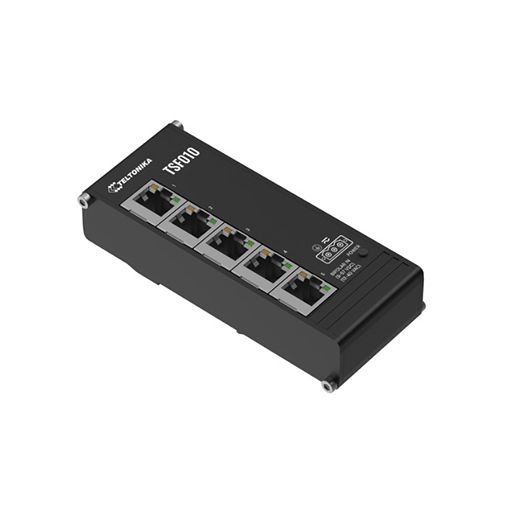 You Recently Viewed Teltonika TSF010 Unmanaged Ethernet switch equipped with five 10/100 Mbps RJ45 ports Image