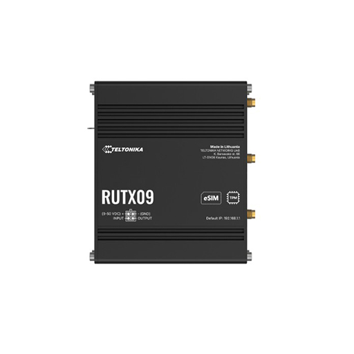 Teltonika RUTX09 LTE-A CAT6 cellular IoT router w/ Dual-SIM