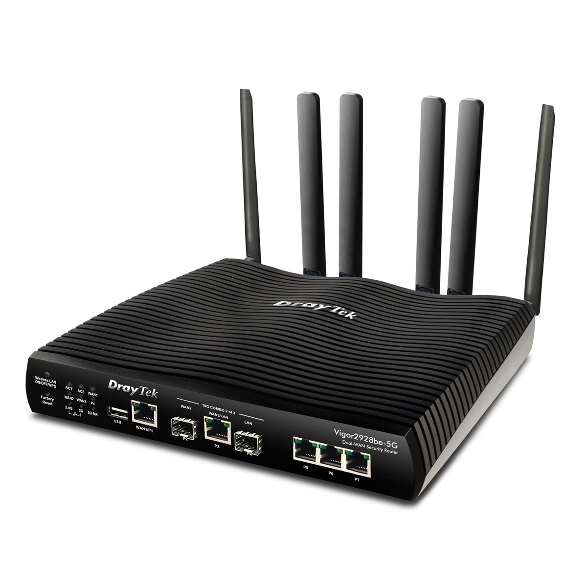 DrayTek Vigor V2928BE-5G-K Multi-Gigabit Multi-WAN Fibre Firewall VPN Router 