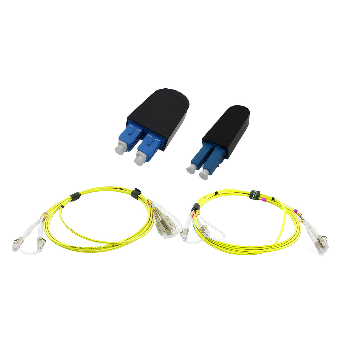 You Recently Viewed Trend Networks R166032 Singlemode fiber optic loopback adap kit LC/SC  for network testing Image