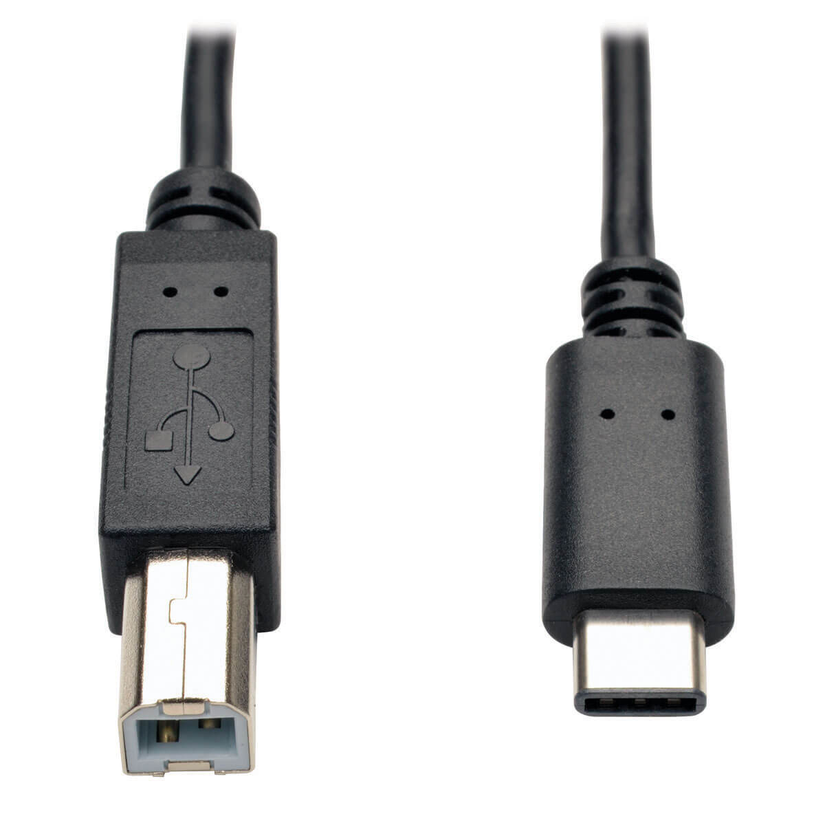 Eaton U040-006 USB-C to USB-B Cable - USB 2.0, (M/M), 6 ft. (1.83 m)