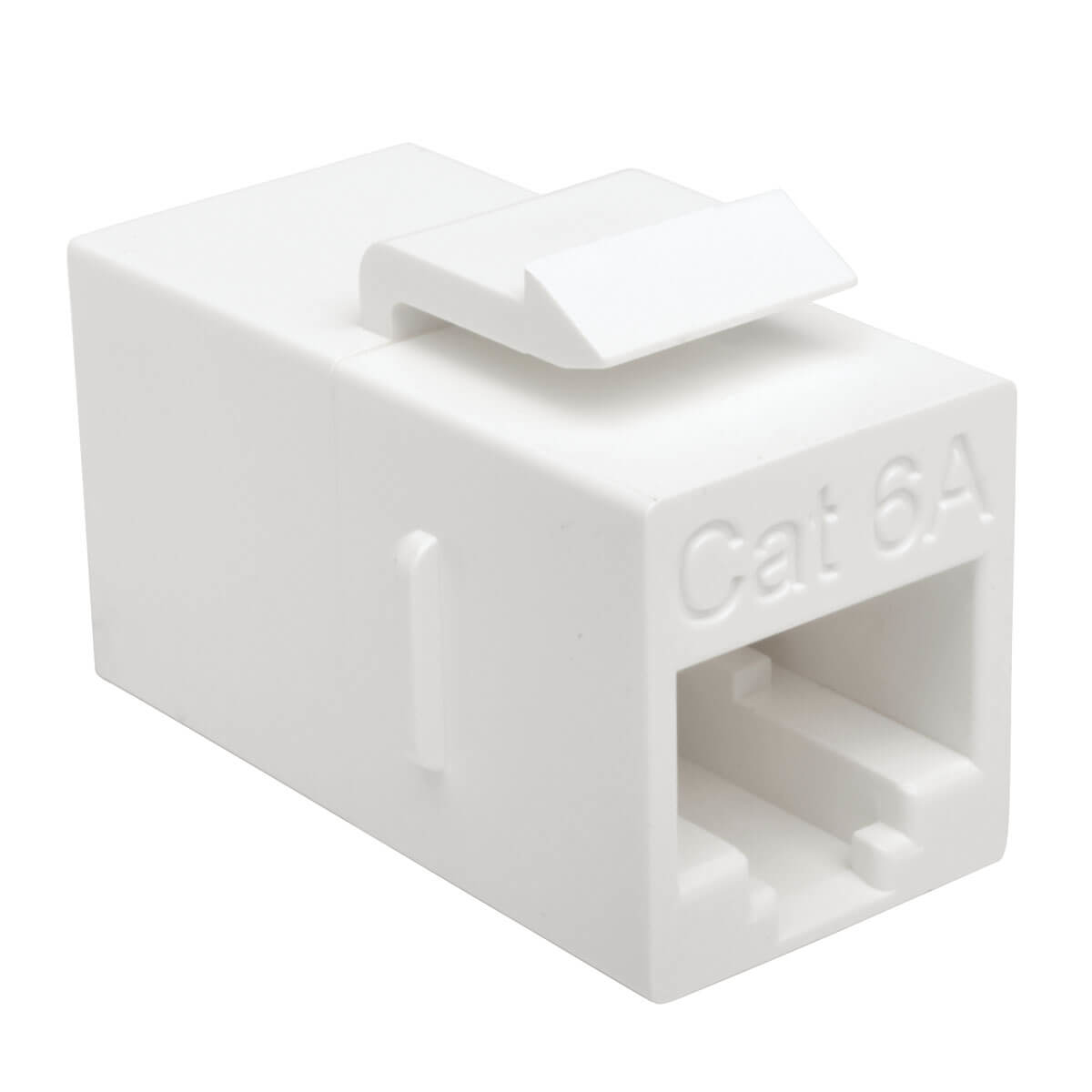 Eaton N235-001-6A Cat6a Straight-Through Modular In-Line Snap-In Coupler (RJ45 F/F)