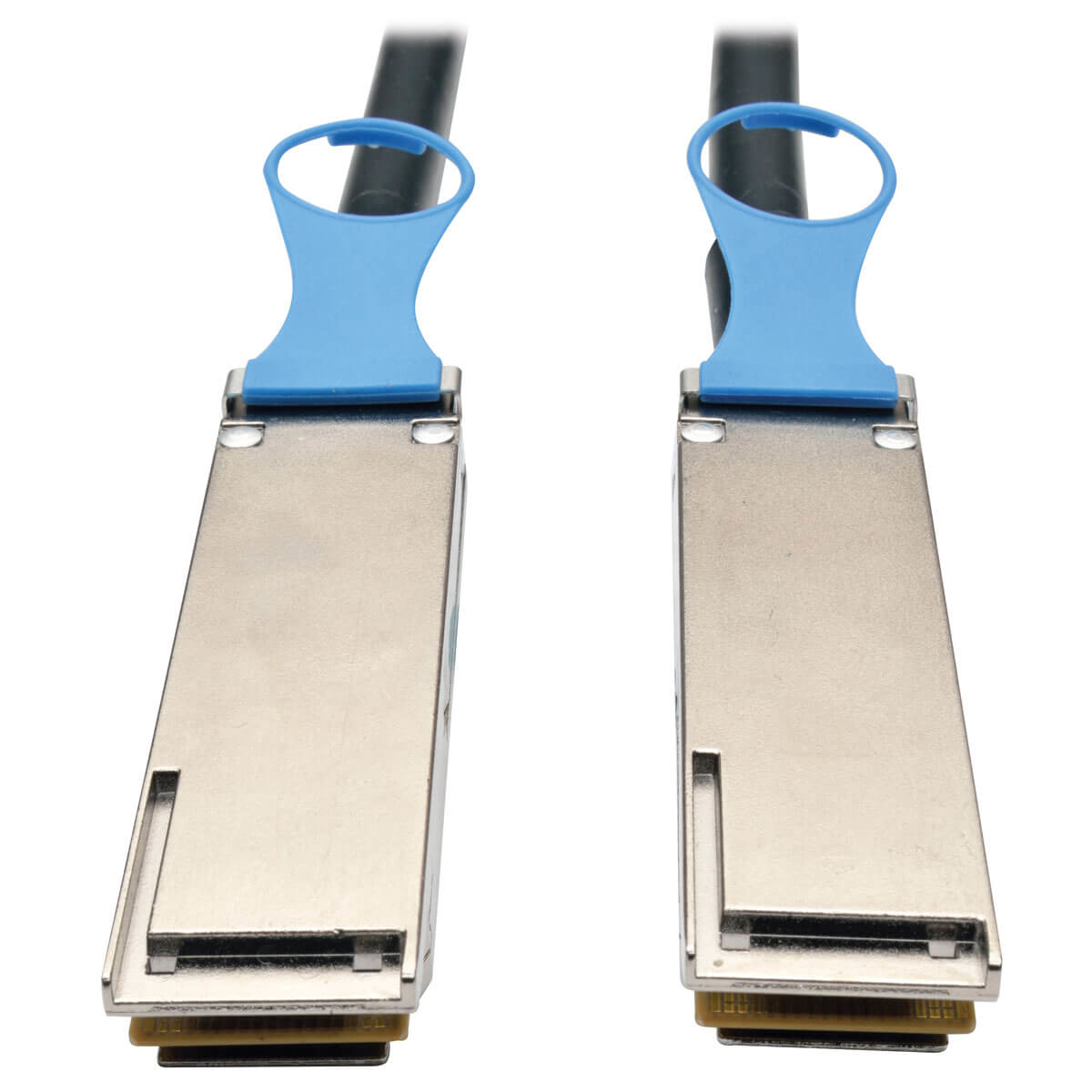 Eaton N282-20N-28-BK QSFP28 to QSFP28 100GbE Passive DAC Copper InfiniBand Cable, 0.5 m