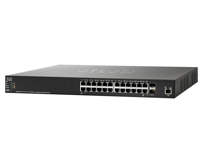 Cisco SG350XG-24T 24 Port Managed L3 10 Gigabit Ethernet Switch