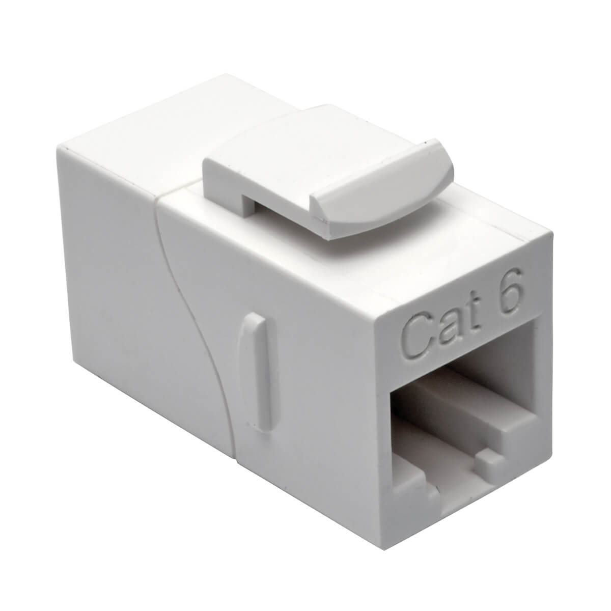 You Recently Viewed Eaton N235-001-WH Cat6 Straight-Through Modular In-Line Snap-In Coupler (RJ45 F/F), WT Image
