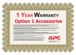 APC 1 Year Warranty Extension for Accessories Option 1