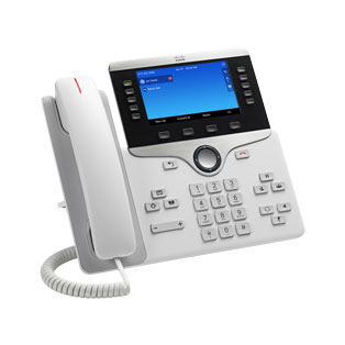 Cisco IP Phone 8841, White