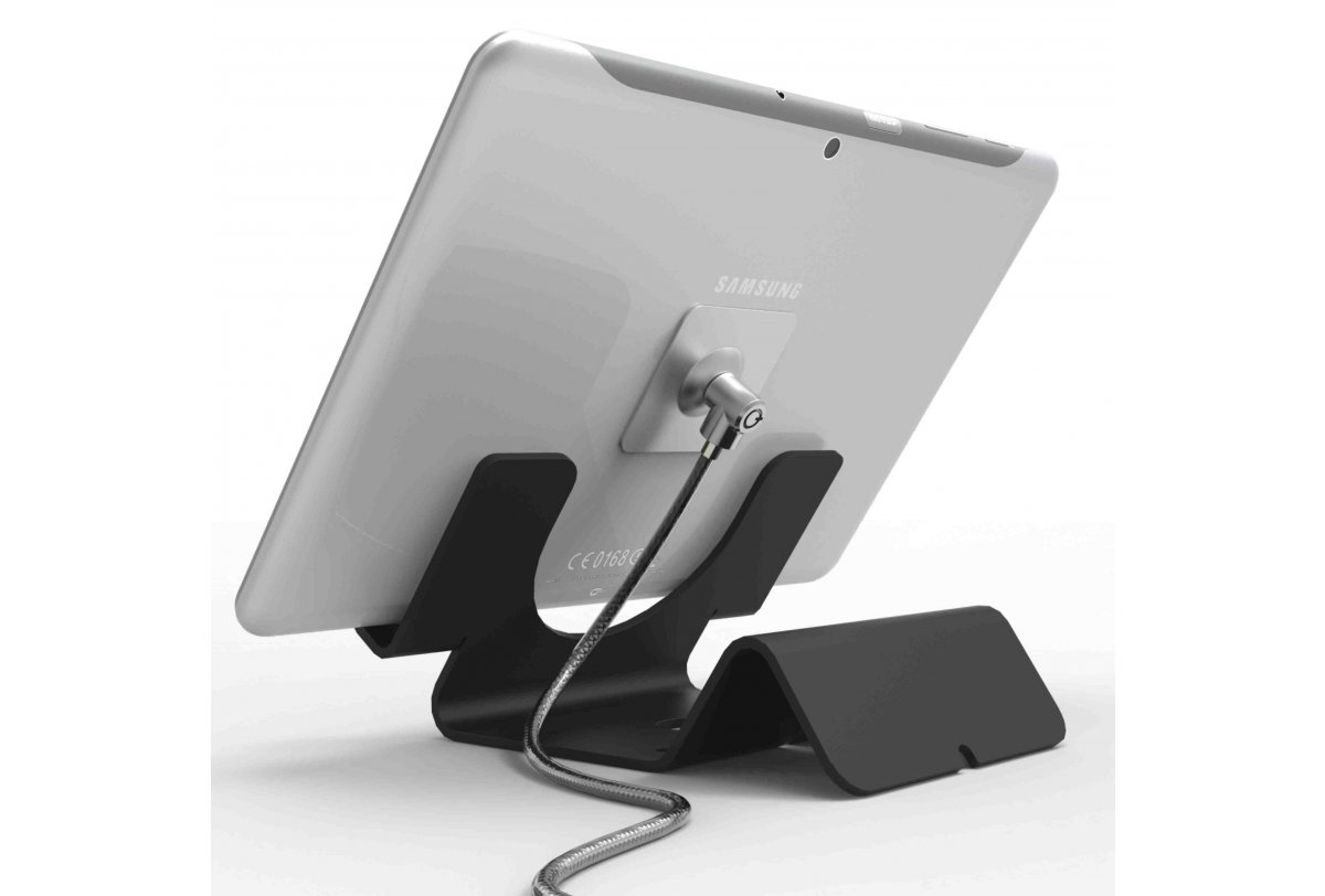 Compulocks CL12UTHBB Compulocks Universal Tablet Holder with Keyed Cable Lock Black