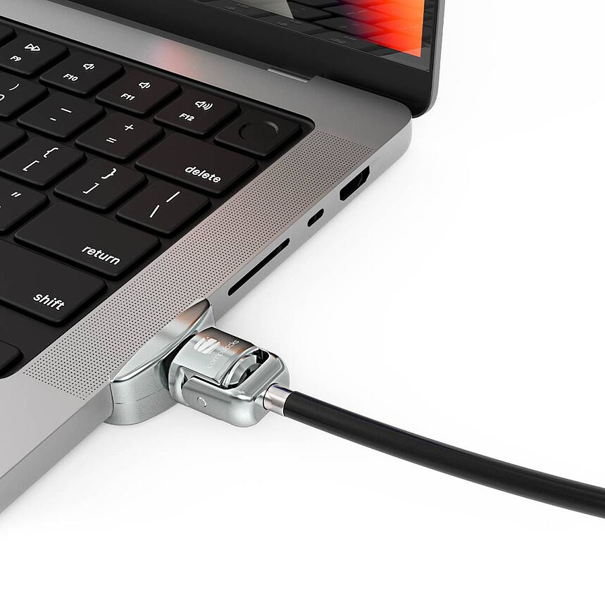 You Recently Viewed Compulocks MBPR14LDG01 Ledge Lock Adapter for MacBook Pro 14in M1, M2 & M3 Silver Image