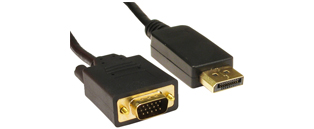 You Recently Viewed 2mtr Display Port Male - HD15 VGA Male Black Adaptor Image