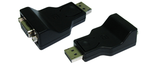 You Recently Viewed Display Port Male - HD15 VGA Female Black Adaptor Image