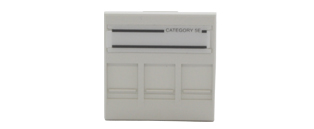 You Recently Viewed HellermannTyton Alpha Snap Cat5e UTP Triple Module Image