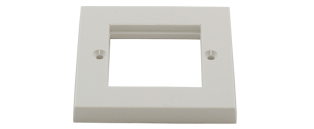 You Recently Viewed HellermannTyton Single Gang Faceplate Flat Image