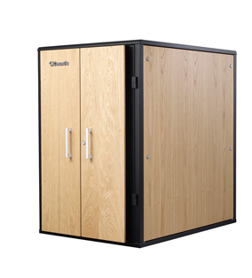 You Recently Viewed Usystems 24u 1100mm Deep UCoustic 9210i Sound Proof Server Cabinet,Active, Light Oak Image