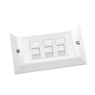 Customers Also Purchased 3x RJ45 Cat6 Modules in Doublegang Faceplate Image