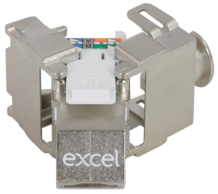 Customers Also Purchased Excel Cat6A STP Angled Keystone Toolless Jack,Butterfly Image