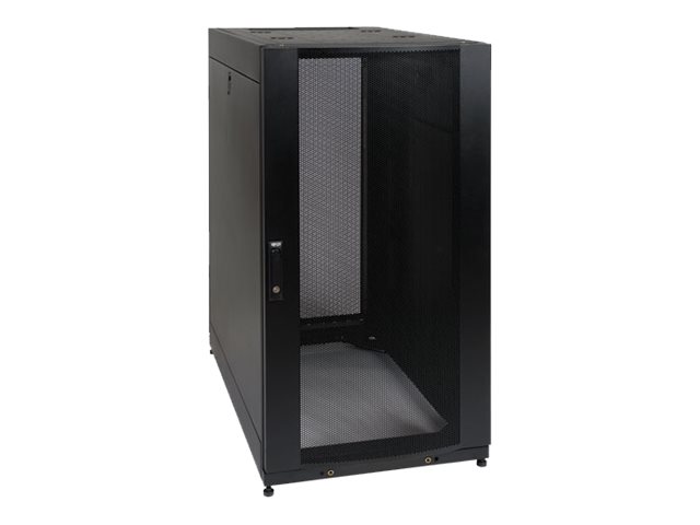 Tripp Lite 25U SmartRack Standard-Depth Server Rack Enclosure Cabinet with doors & side panels