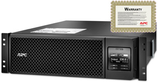 You Recently Viewed APC SRT5KRMXLI-6W Smart-UPS 5000VA 230V Rack Mount c/w 6 Yr Warranty Image