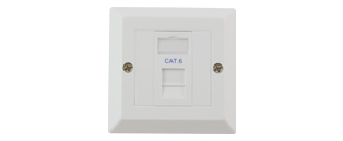 You Recently Viewed CE 1 x RJ45 Cat6 Module in a Singlegang Faceplate Image