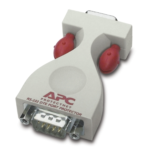 APC ProtectNet standalone surge protector for Serial RS232 lines (9 pin female to male)