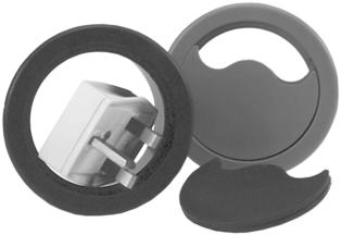 You Recently Viewed 5 Pack Circular Floor Cable Grommet - 75mm (2.9 in) Image