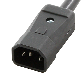 IEC C14 Male Rewireable Connector