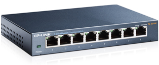 TP-Link TL-SG108 8-Port Gigabit Unmanaged Network Switch