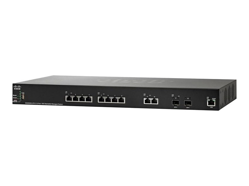 Cisco SG350XG-2F10 10 Port Managed L3 10 Gigabit Ethernet Switch