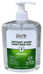 Pure Beauty & World Hand Sanitiser - 500ml