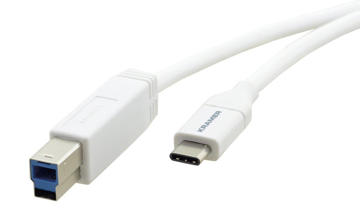 Kramer USB 3.1 GEN-2 Cables USB-C to USB-B - 1.00m (3ft)