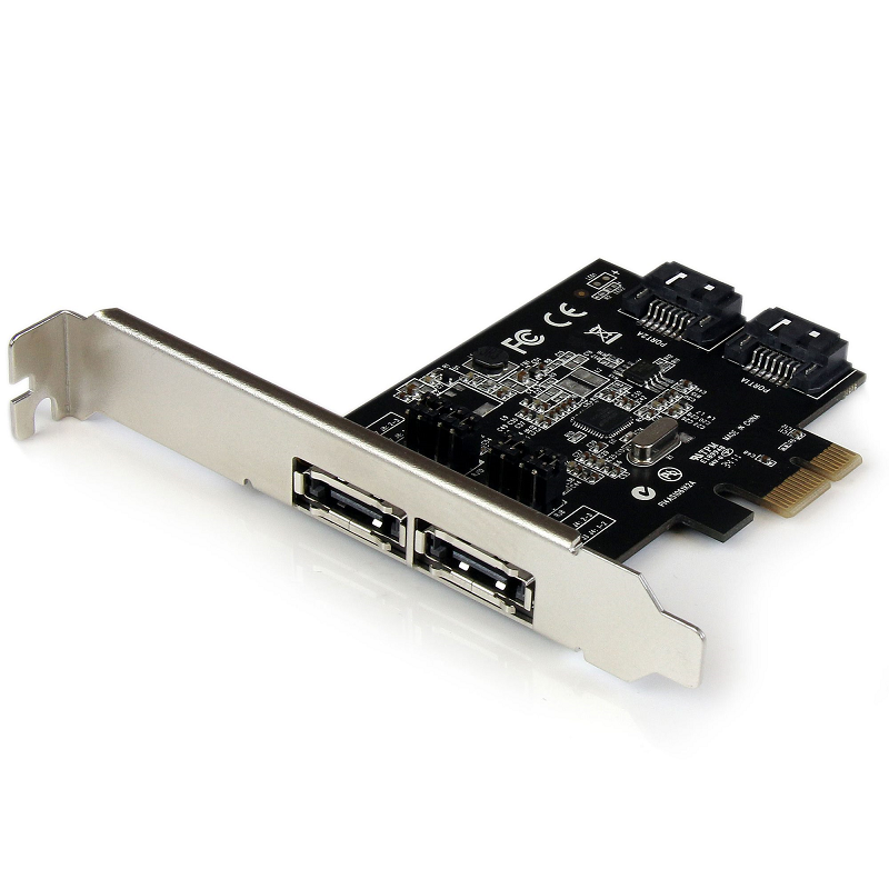 You Recently Viewed StarTech PEXESAT322I 2 Port PCI Express SATA 6 Gbps eSATA Controller Card Image