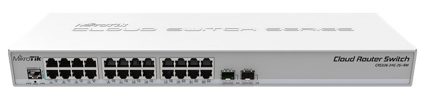 You Recently Viewed MikroTik CRS326-24G-2S+RM Cloud Router Switch 24 Port SFP+ Image