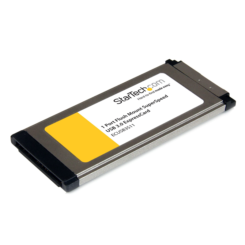 You Recently Viewed StarTech ECUSB3S11 1 Port Flush Mount ExpressCard SuperSpeed Image