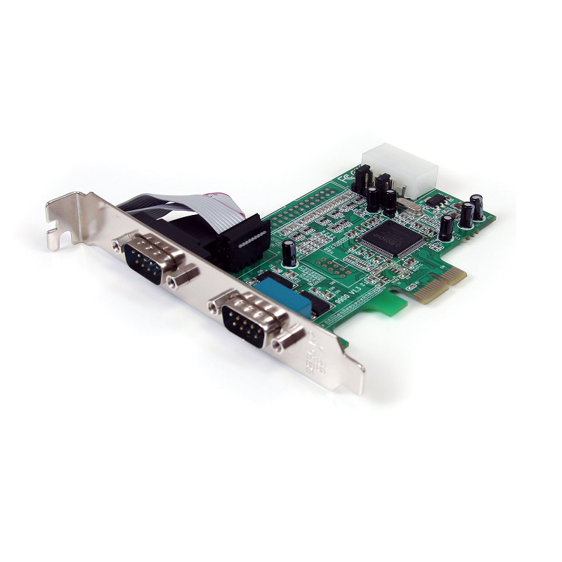 You Recently Viewed StarTech PEX2S553 2 Port Native PCI Express RS232 Serial Adapter Card with 16550 UART Image