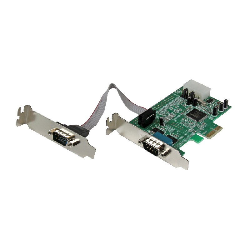 You Recently Viewed StarTech PEX2S553LP 2 Port Low Profile Native RS232 PCI Express Serial Card w/16550 UART Image