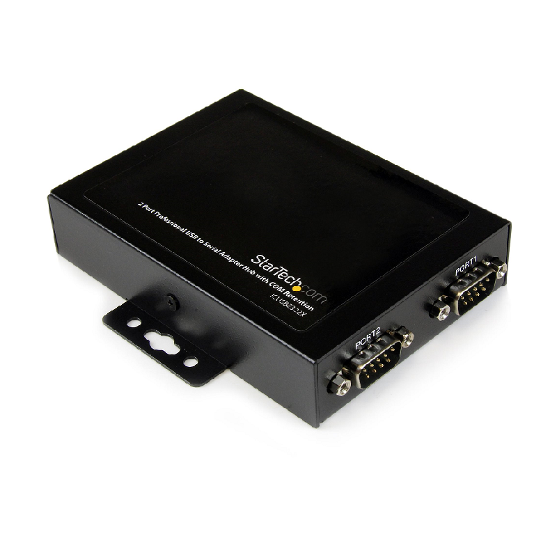 You Recently Viewed StarTech ICUSB2322X 2 Port Wall Mountable USB to Serial Adapter Hub with COM Retention Image