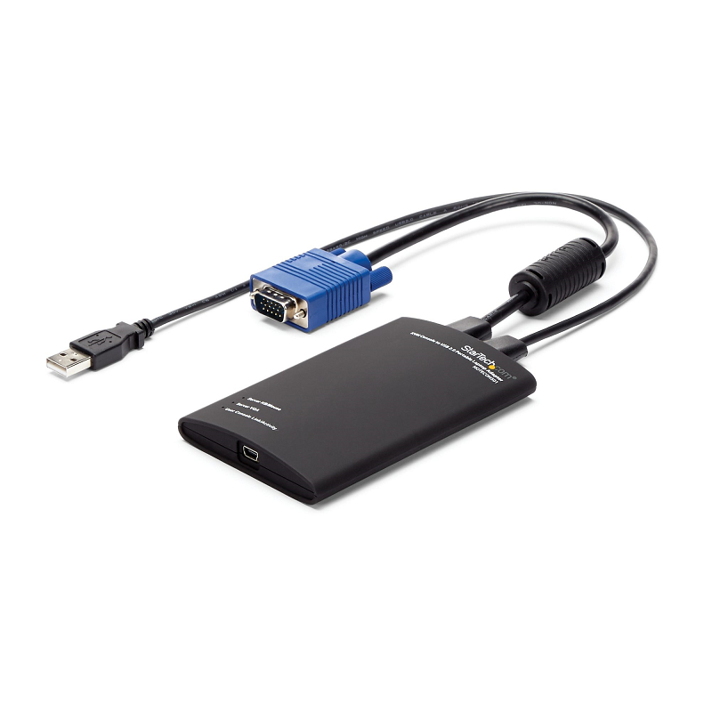 You Recently Viewed StarTech NOTECONS01 KVM Console to USB 2.0 Portable Laptop Crash Cart Adapter Image