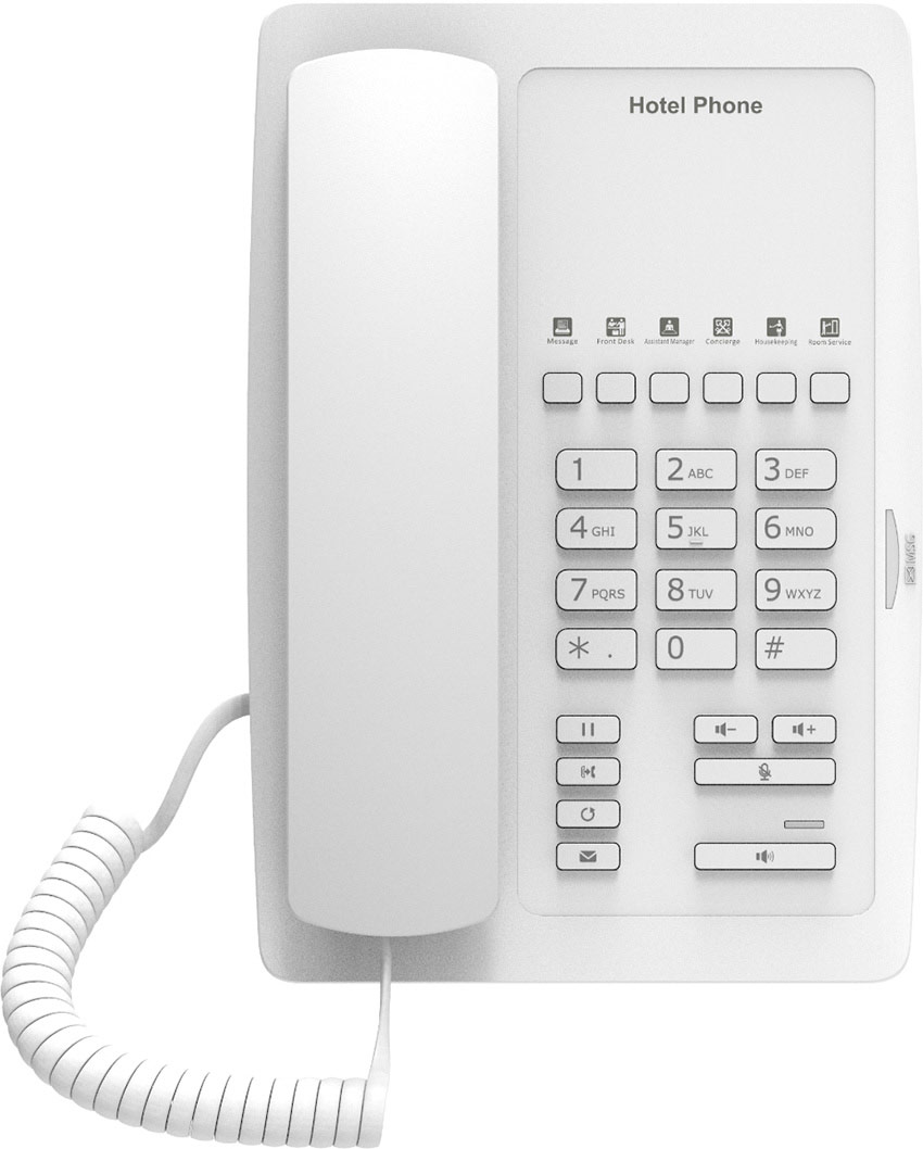 You Recently Viewed Fanvil H3 Hotel VoIP Phone - White Image