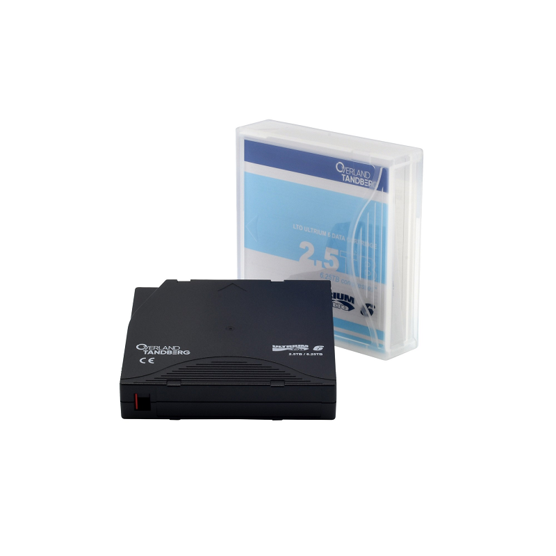 You Recently Viewed Overland-Tandberg 434021 LTO-6 Data Cartridge, 2.5/6.25TB, un-labeled with case Image