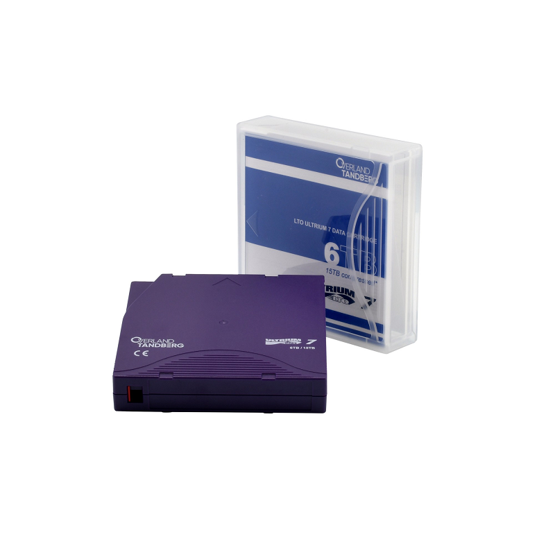 You Recently Viewed Overland-Tandberg 434131 LTO-7 Data Cartridge, 6.0/15.0TB, un-labeled with case Image
