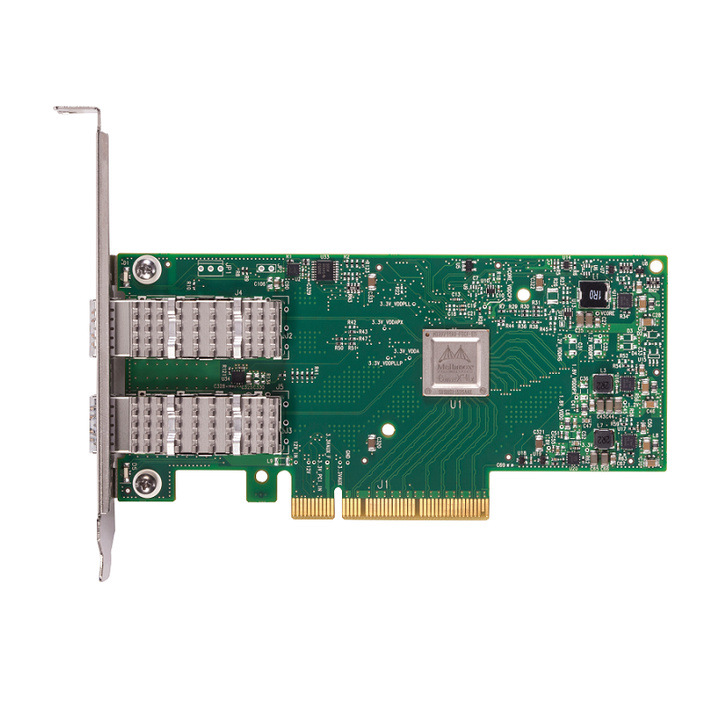 You Recently Viewed Mellanox MCX4121A-ACUT CONNECTX-4 LX EN NIC 25GBE Dual-Port SFP28 PCIE3.0x8 Image