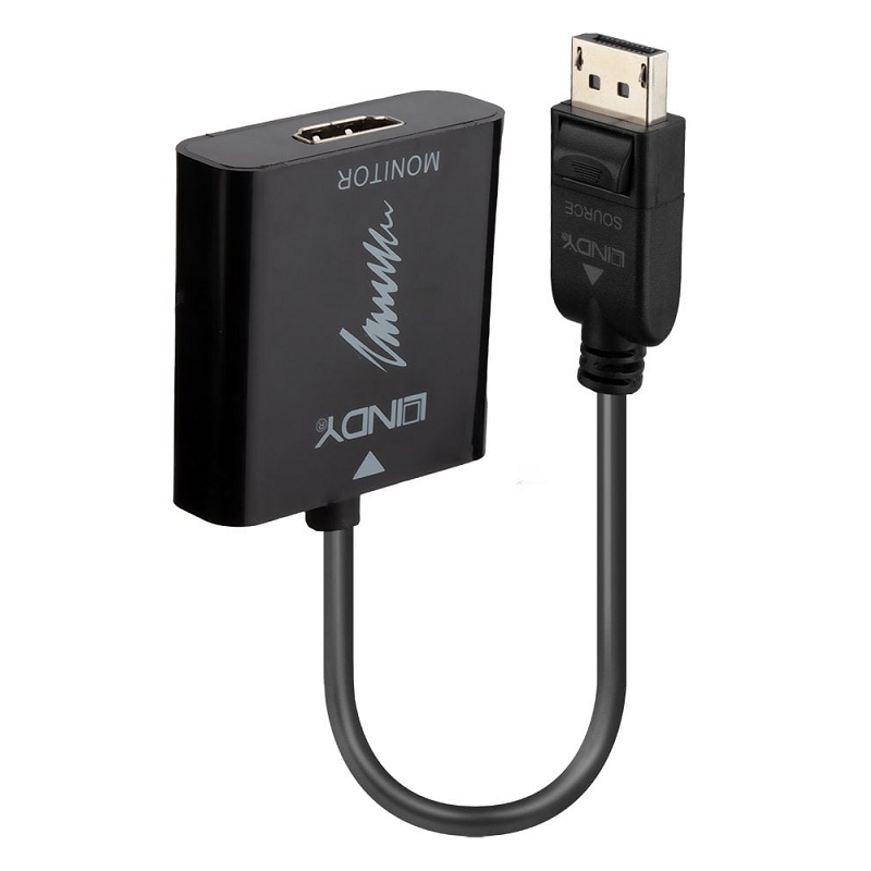 You Recently Viewed Lindy 41068 DisplayPort 1.2 to HDMI 2.0 18G Active Converter Image