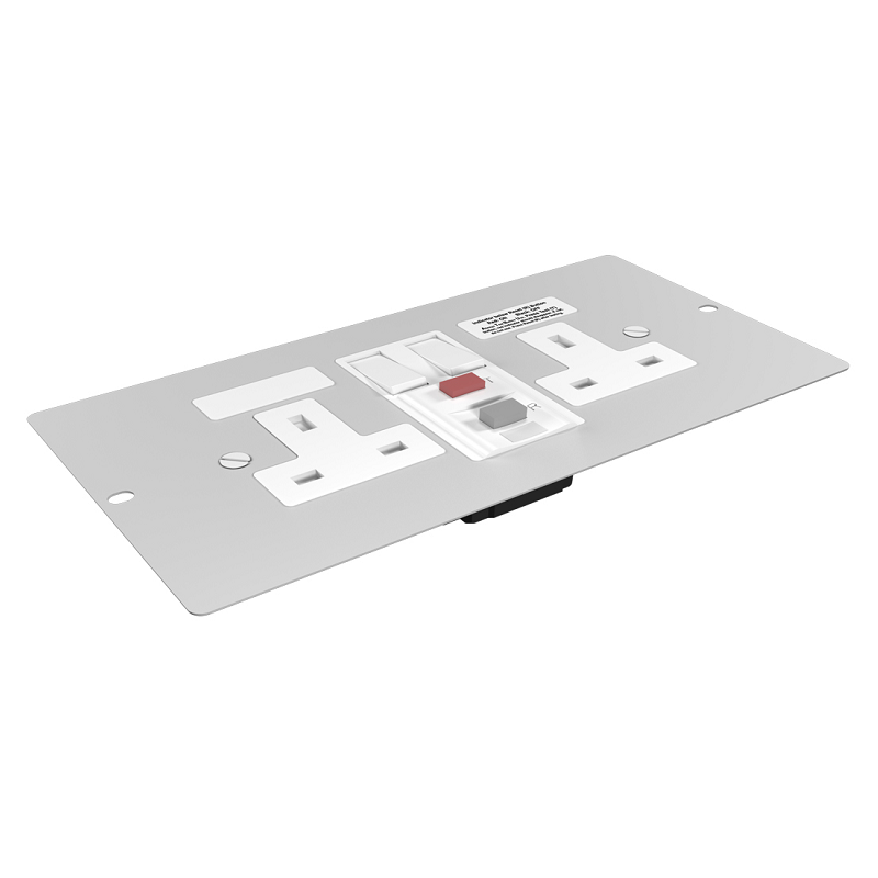 You Recently Viewed Marshall Tufflex UP663 3-Comp. RCD Twin Socket CE, Red Image