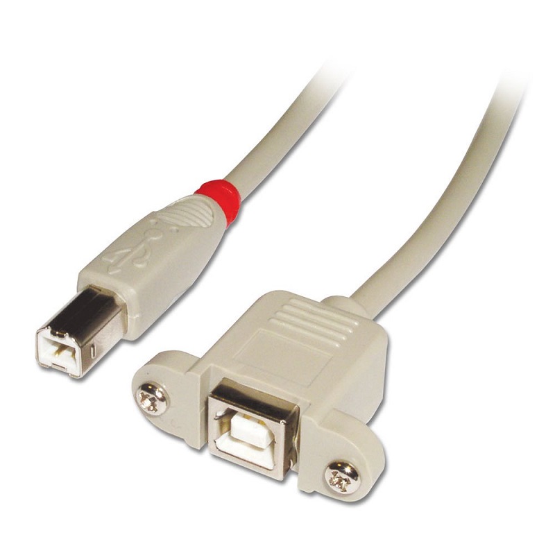 You Recently Viewed Lindy 31669 2m USB Cable - Type B Male to Type B Female Image