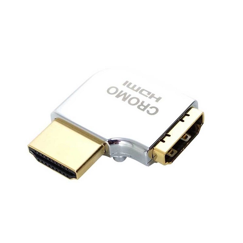 You Recently Viewed Lindy 41508 CROMO HDMI (M) - HDMI (F) 90 Degree Adapter-Left Image