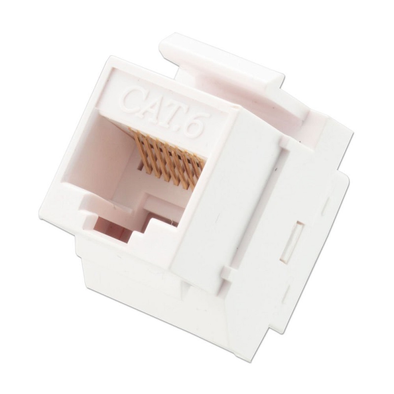 You Recently Viewed Lindy 60743 Lindy Cat6 Keystone Coupler - White UTP Image