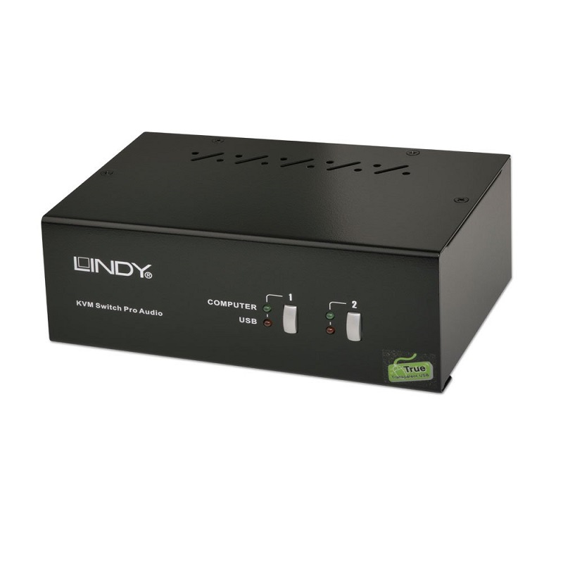 You Recently Viewed Lindy 39300 2 Port Single Link DVI-I KVM Switch Pro Image